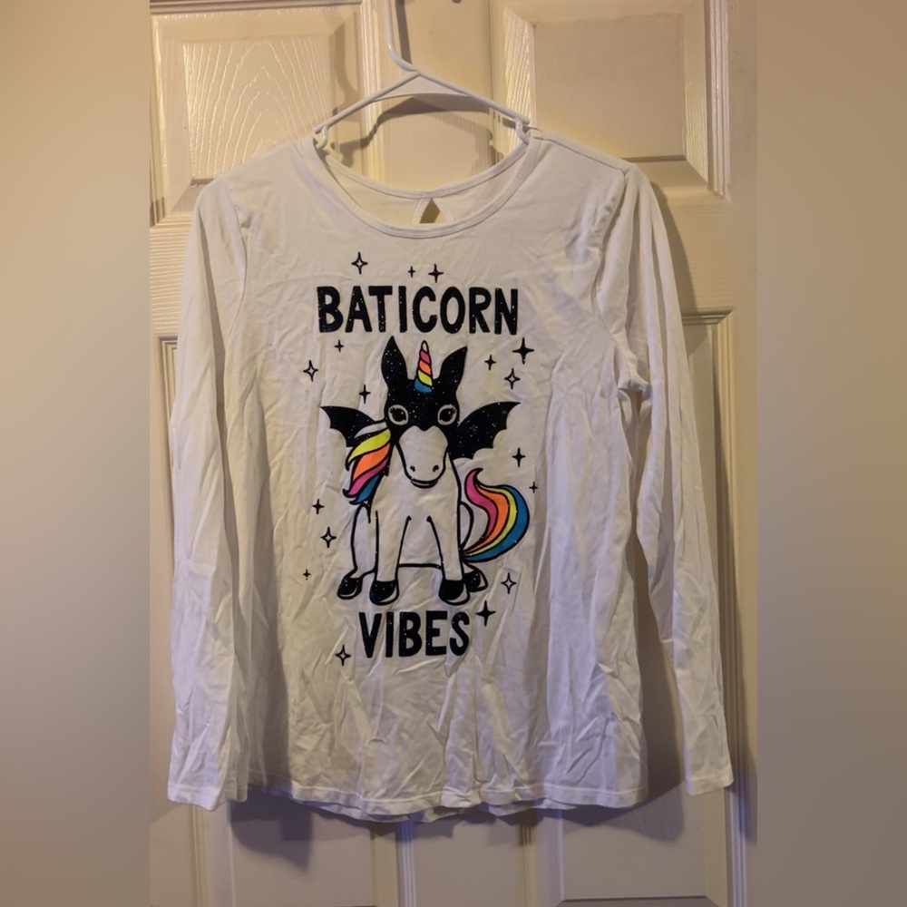 Justice girls 14/16 Halloween shirt